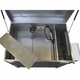 top view L10 Manual Parts Washer