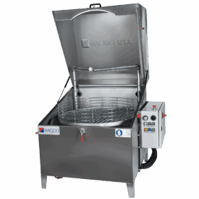 front view lid open X51 series L-122 top load parts washer