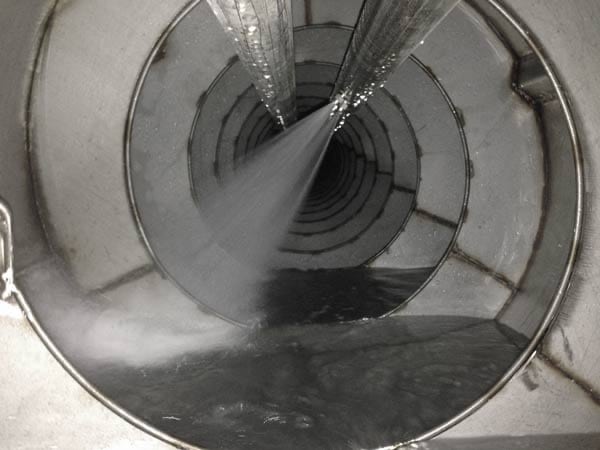 internal view Spira series internal screw-drum