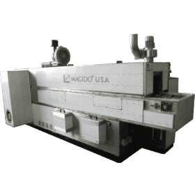 Gold 2b G200 In-line belt conveyor washer by Magido USA