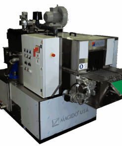 Gold 1b G400 In-line belt conveyor washer by Magido USA