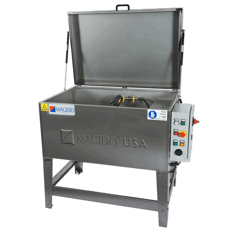 lid open L7 Manual Parts Washer