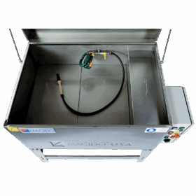 top view L7 Manual Parts Washer