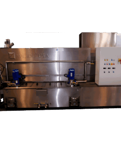 corner view Spira 2b Series SP640/2 Rotary Drum Parts Washer