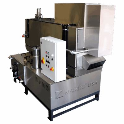 SP640 Continuous Feed Rotary Drum Parts Washer